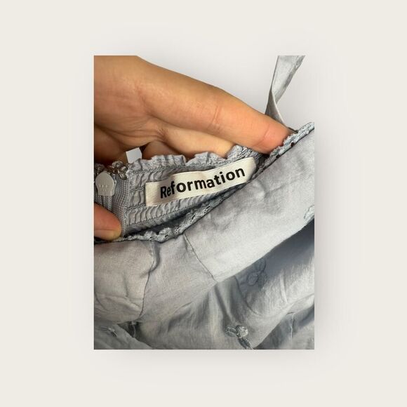 Reformation Ives Dress in Mineral Wrap Floral Size 4 - Picture 7 of 8